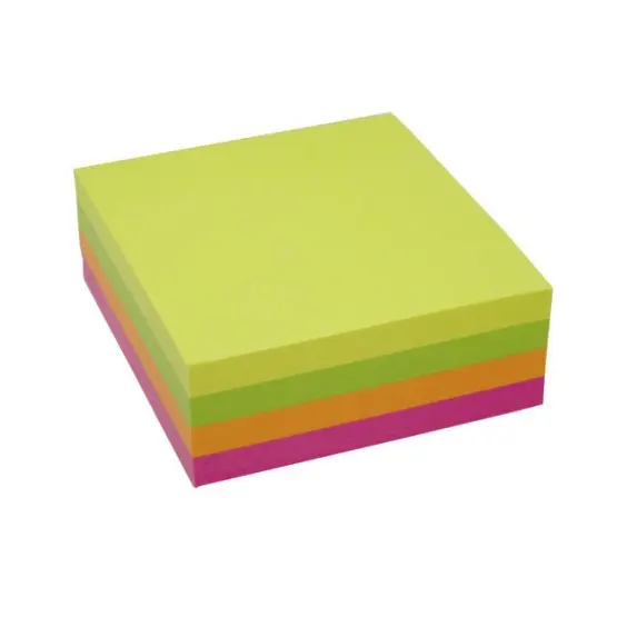 Notes Stick n Notes 76x76mm flerfarget 5 stk