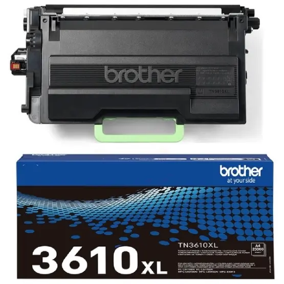Brother 3610 Tonerkassett svart, ekstra høy kapasitet