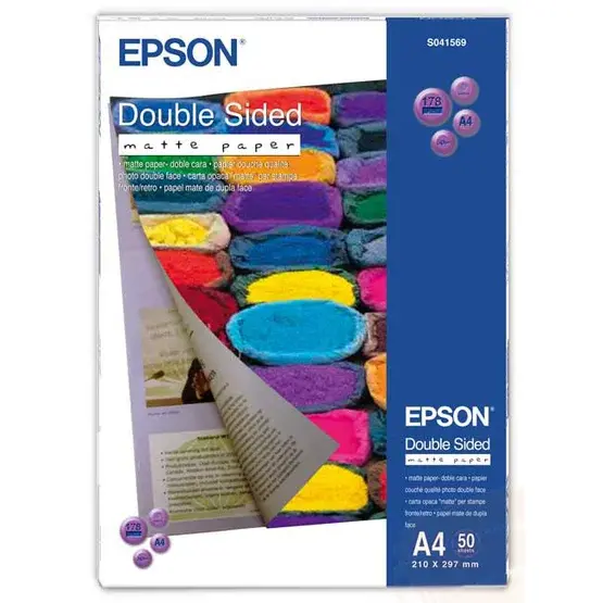 Fotopapir Matt Dobbelsidig A4 50 ark 178 g