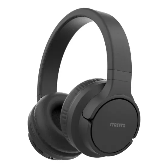 Streetz BT510 Bluetooth støydempende hodetelefoner, svart