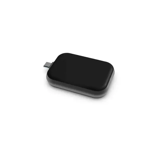 Zens Singel Lader Qi for Airpods USB-C Svart