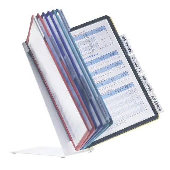 Vingregister VARIO® TABLE A4 10 lommer, hvit