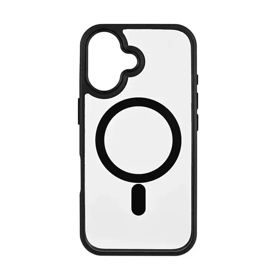 ONSALA mobildeksel Bumper MagSeries svart/klar – iPhone 16