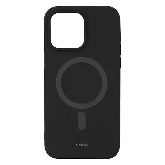 Mobildeksel Silikon MagSeries iPhone 14 Pro Max, Black
