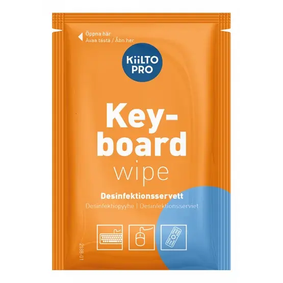 Kiilto Antibac Pro Keyboard wipes 80 st
