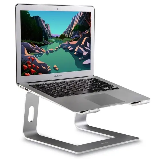 DESIRE2 Laptopstativ Supreme Pro Aluminium Sølv