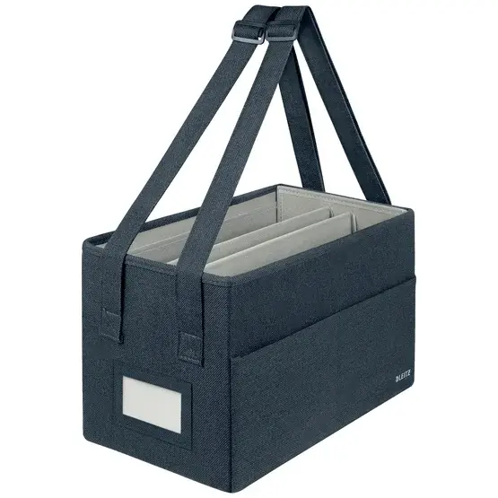 Leitz Office-in-a-bag veske liten stoff Mørkgrå