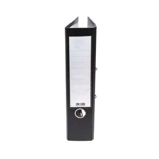Brevordner PP A4 80mm svart 10 stk