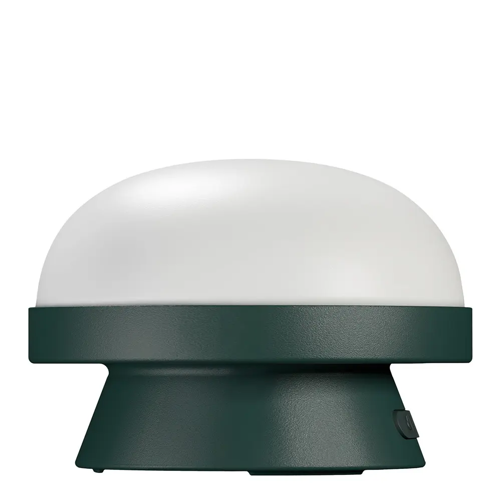 Rosendahl Soft Spot Solar solcellelampe dots 14 cm forest green