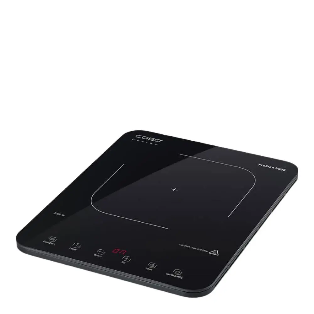 Caso ProSlim 2000 induksjonsplate 29x39 cm svart