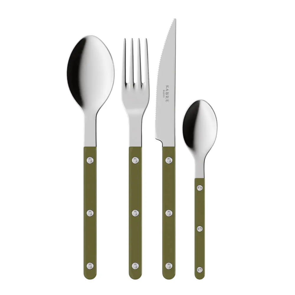 Sabre Bistrot bestikksett 4 stk green fern