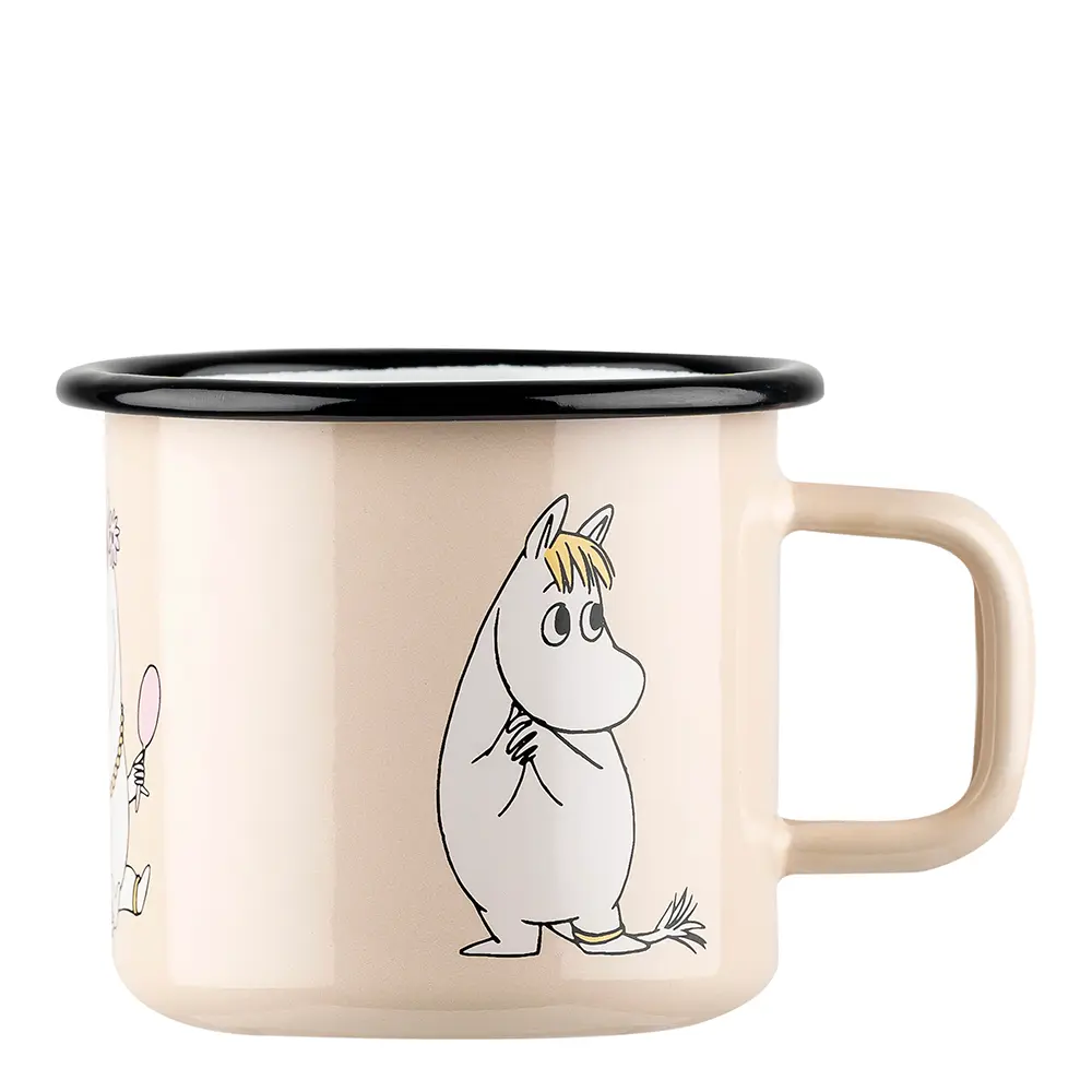 Muurla Mummikopp Emalje 37 cl Snorkfrøken beige