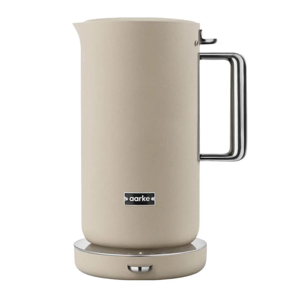 Aarke Kettle vannkoker med termostat 1,2L sand