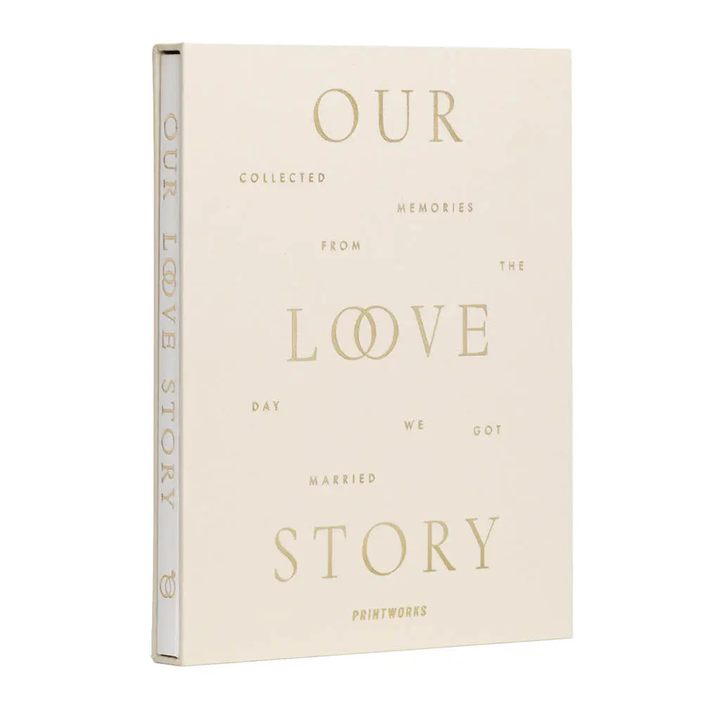 Printworks Our Love Story bryllupsjournal