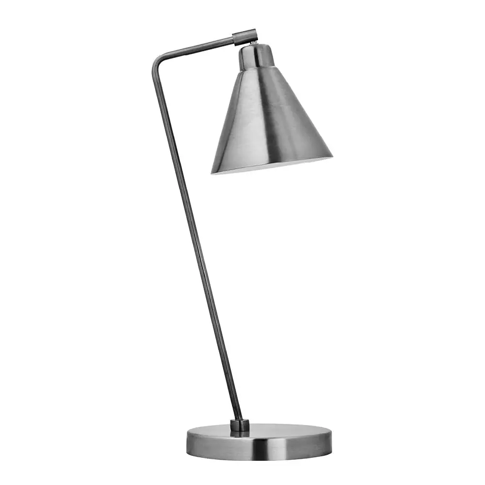 House Doctor Game bordlampe 54x22 cm børstet sølvfinish