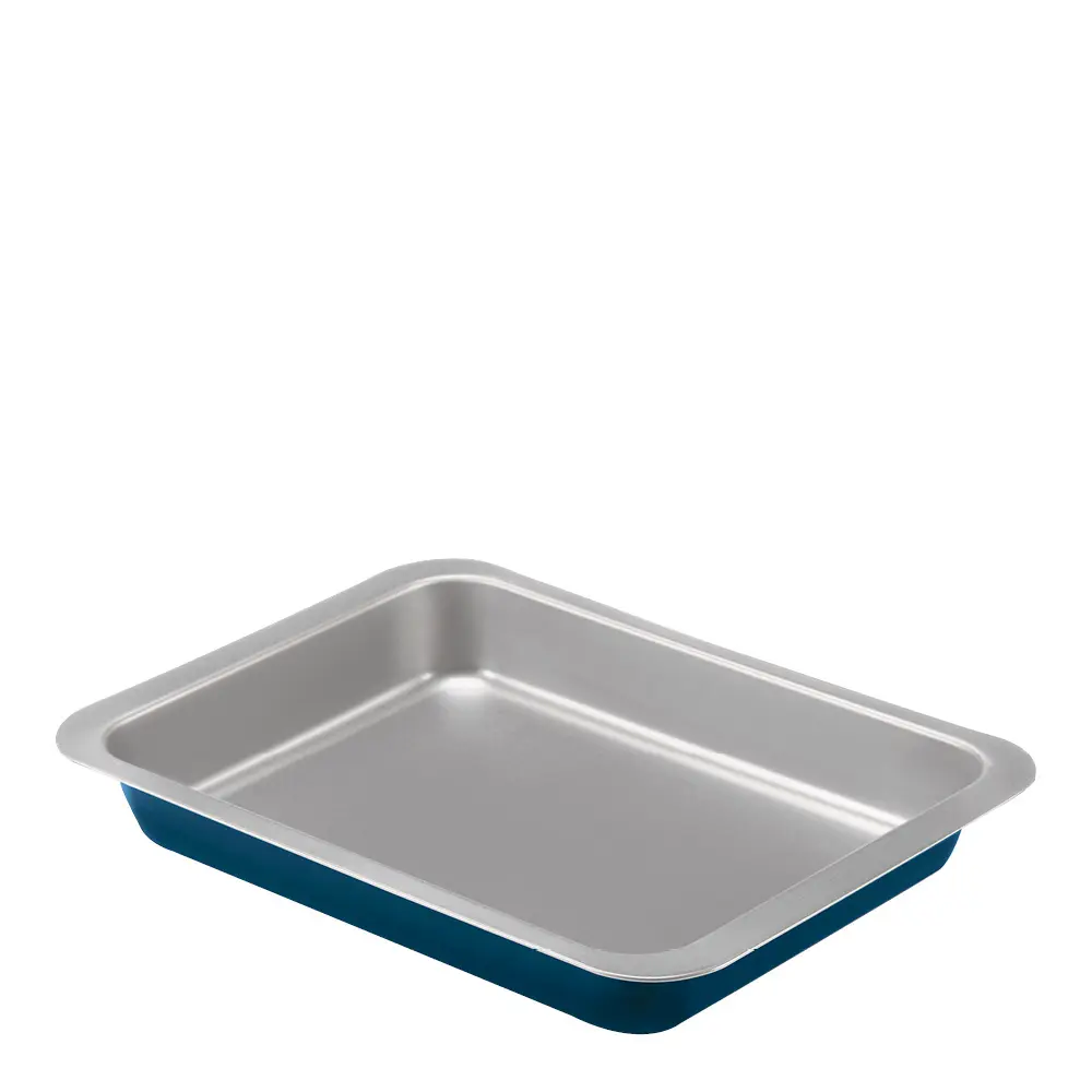 Guardini Xbake ildfast form rektangulær 32 cm blå