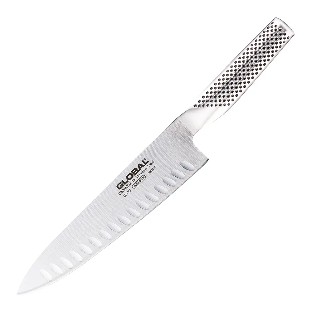 Global Classic kokkekniv hulslipt G-77 20 cm