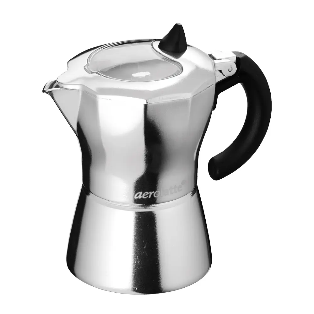 Aerolatte Espressokanne 3 kopper aluminium