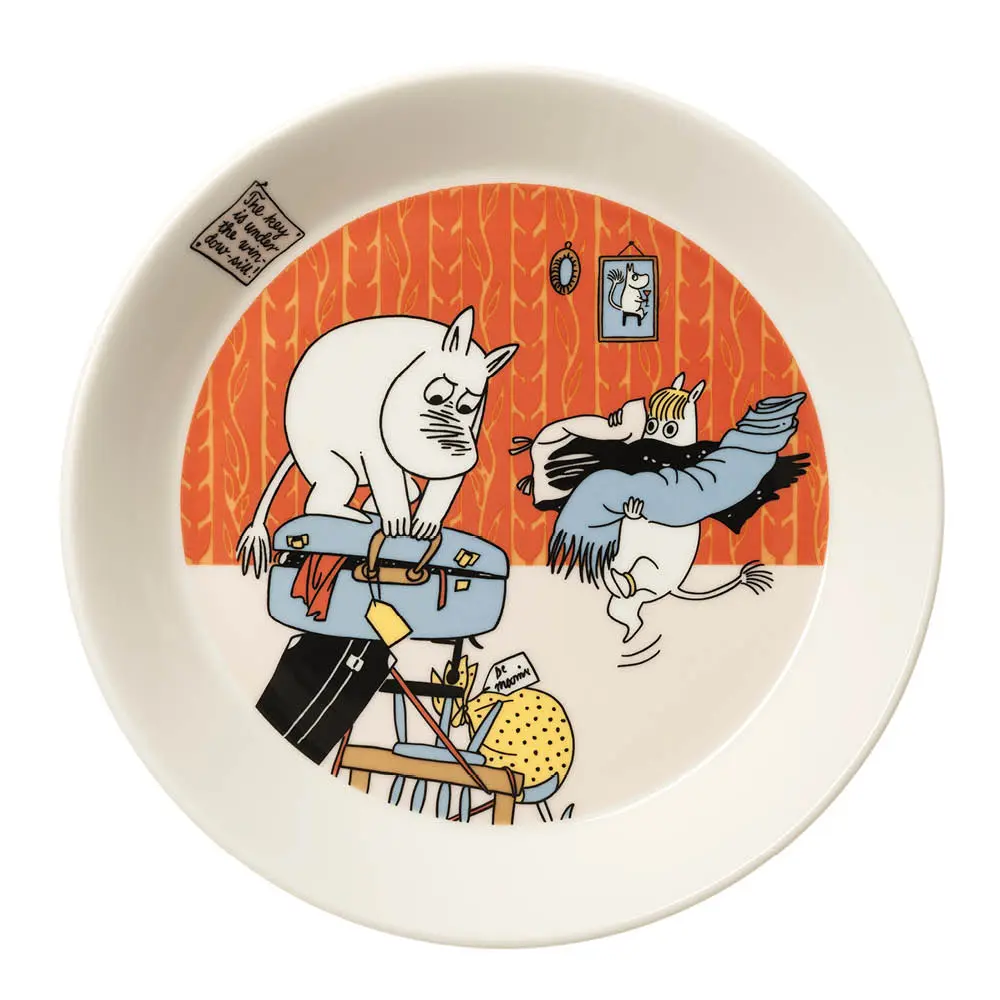 Moomin Arabia Mummi asjett 19 cm Ferieklar