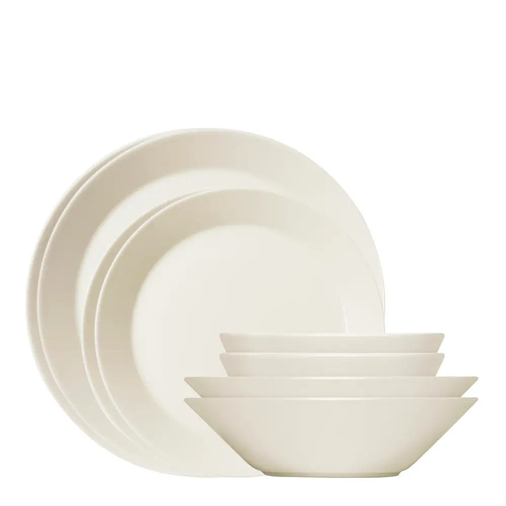 iittala Teema servise startsett 8 deler hvit