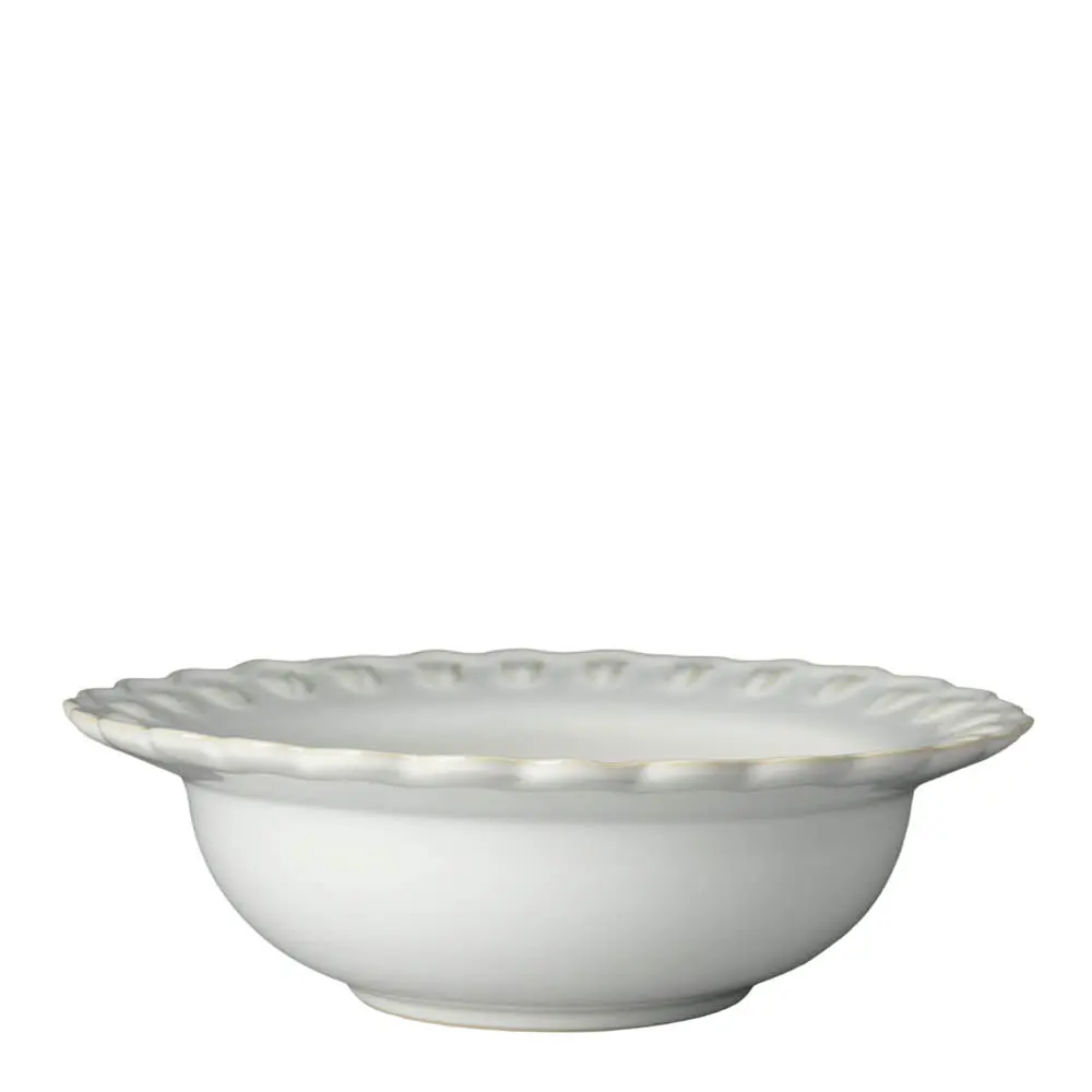 PotteryJo Tulipa serveringsbolle 30 cm hvit