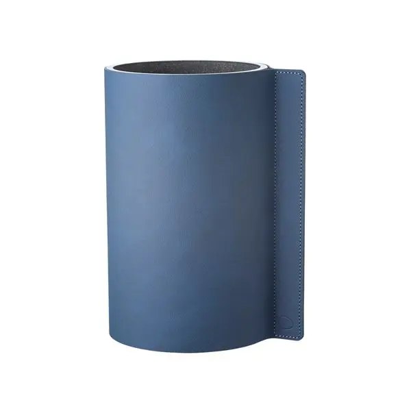 LIND DNA Block Nupo vase S 7,5x15 cm midnight blue