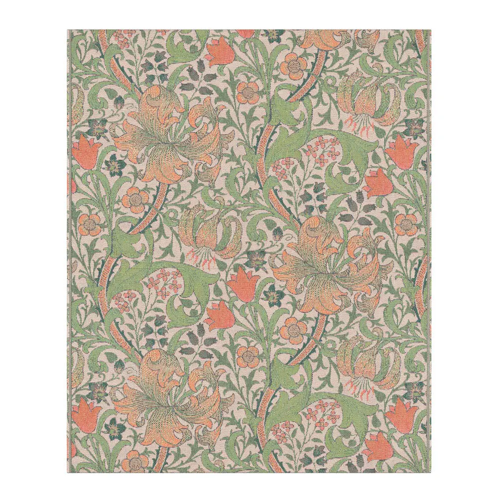 Ekelund William Morris Golden lily pledd 140x170 cm gul