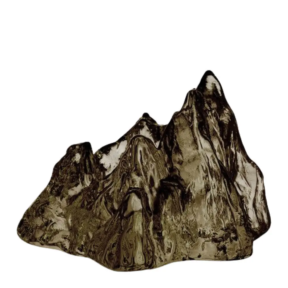 Kosta Boda The Rock lyslykt 9,1 cm taupe