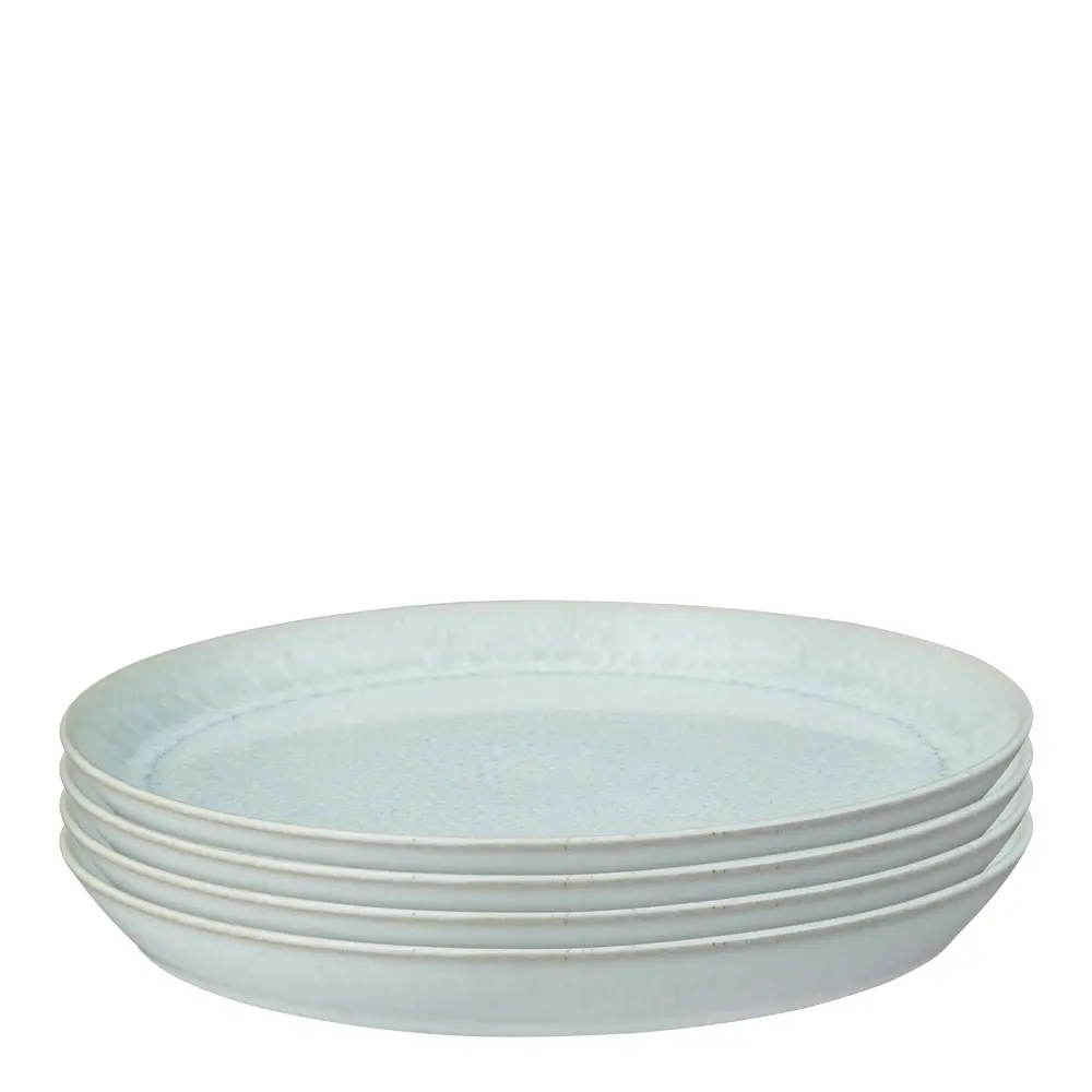 Denby Tallerken 26 cm 4 stk grønn/hvit