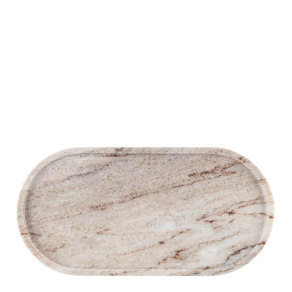 Maku Kitchen Life Serveringsbrett marmor 30x15 cm beige