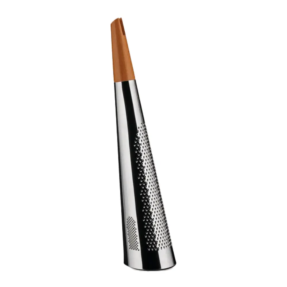 Alessi Todo ost- og muskatnøttriver 46x10 cm stål/tre