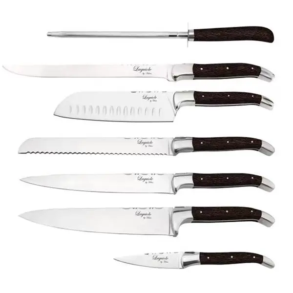 Laguiole by Hâws Knivsett wenge 7 deler