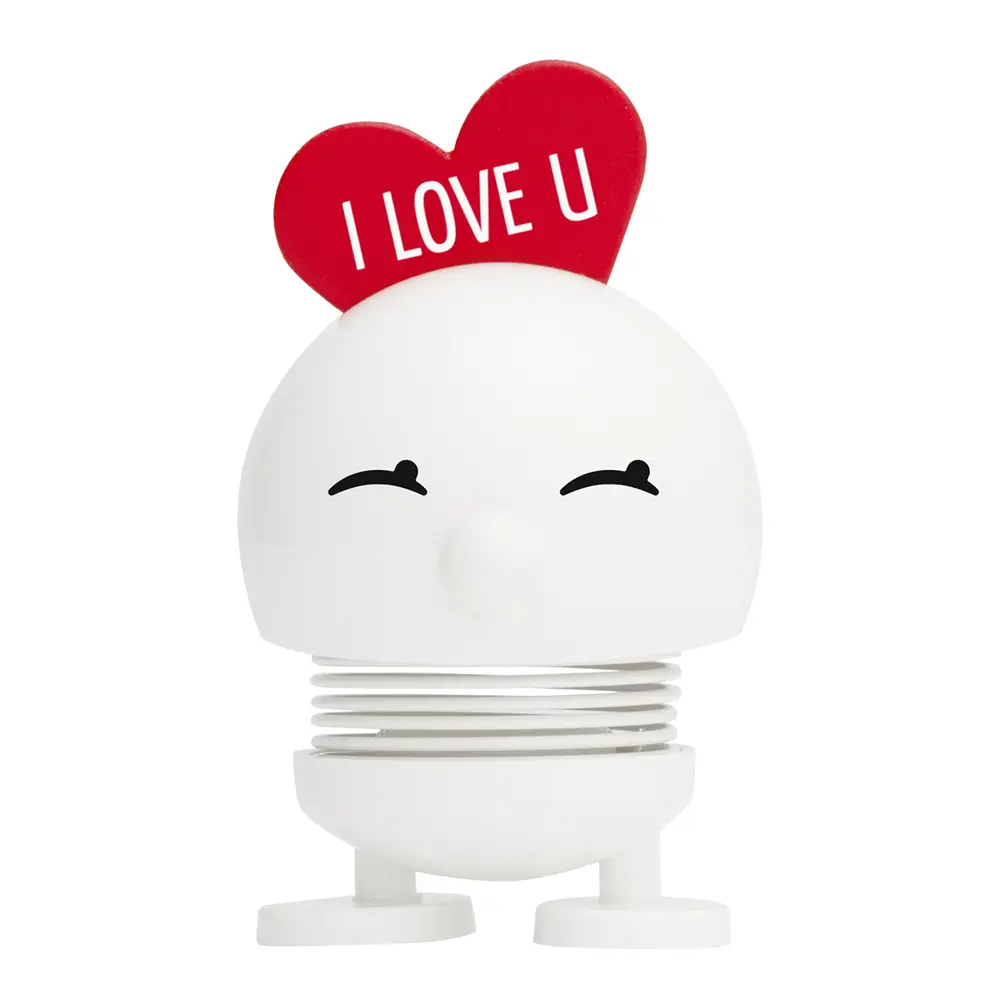 Hoptimisten Bimble love liten hvit