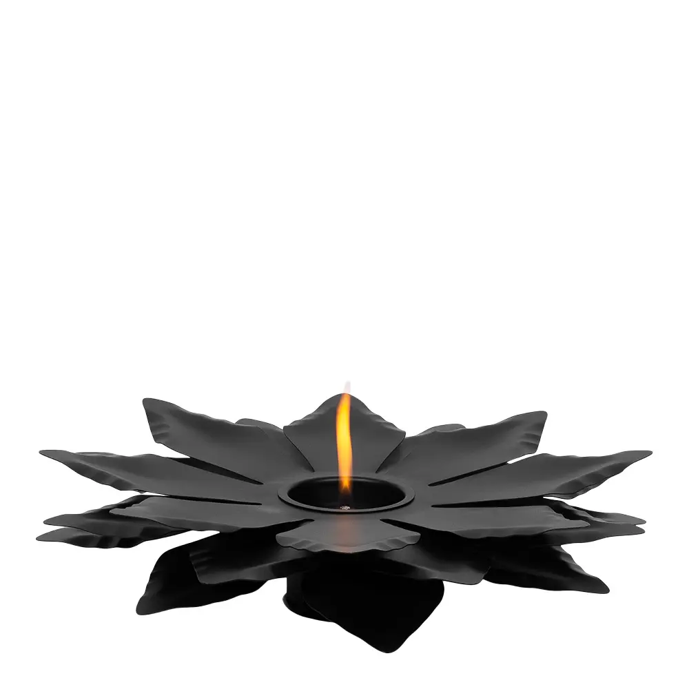 Tenderflame Lilje bordlykt 50 cm svart