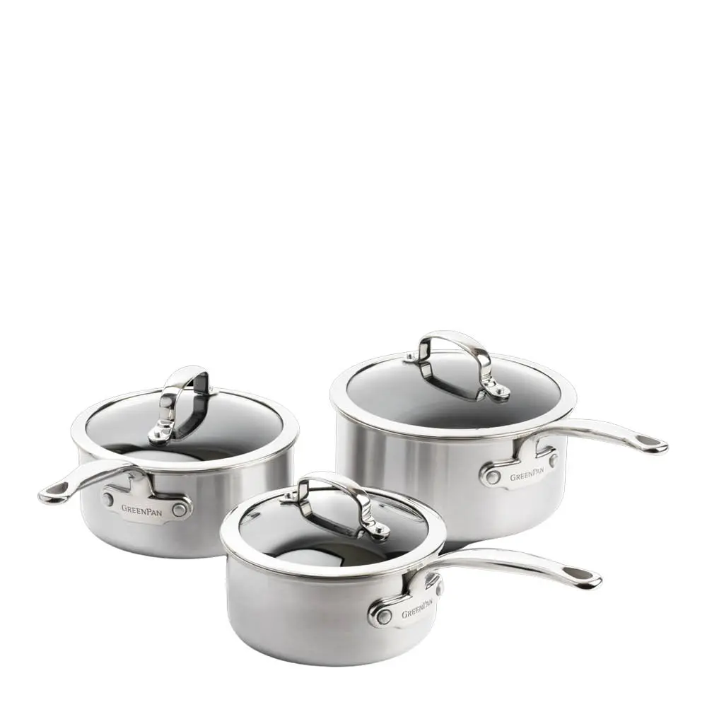 GreenPan Premiere keramisk kasserollesett 6 deler