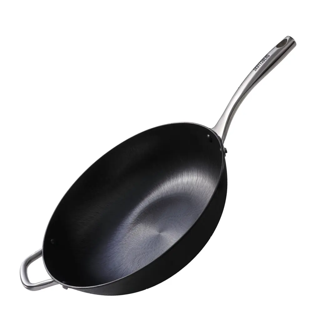 Skottsberg Wokpanne i støpejern 34 cm
