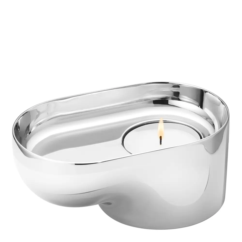 Georg Jensen Nendo lysestake 6 cm sterling silver