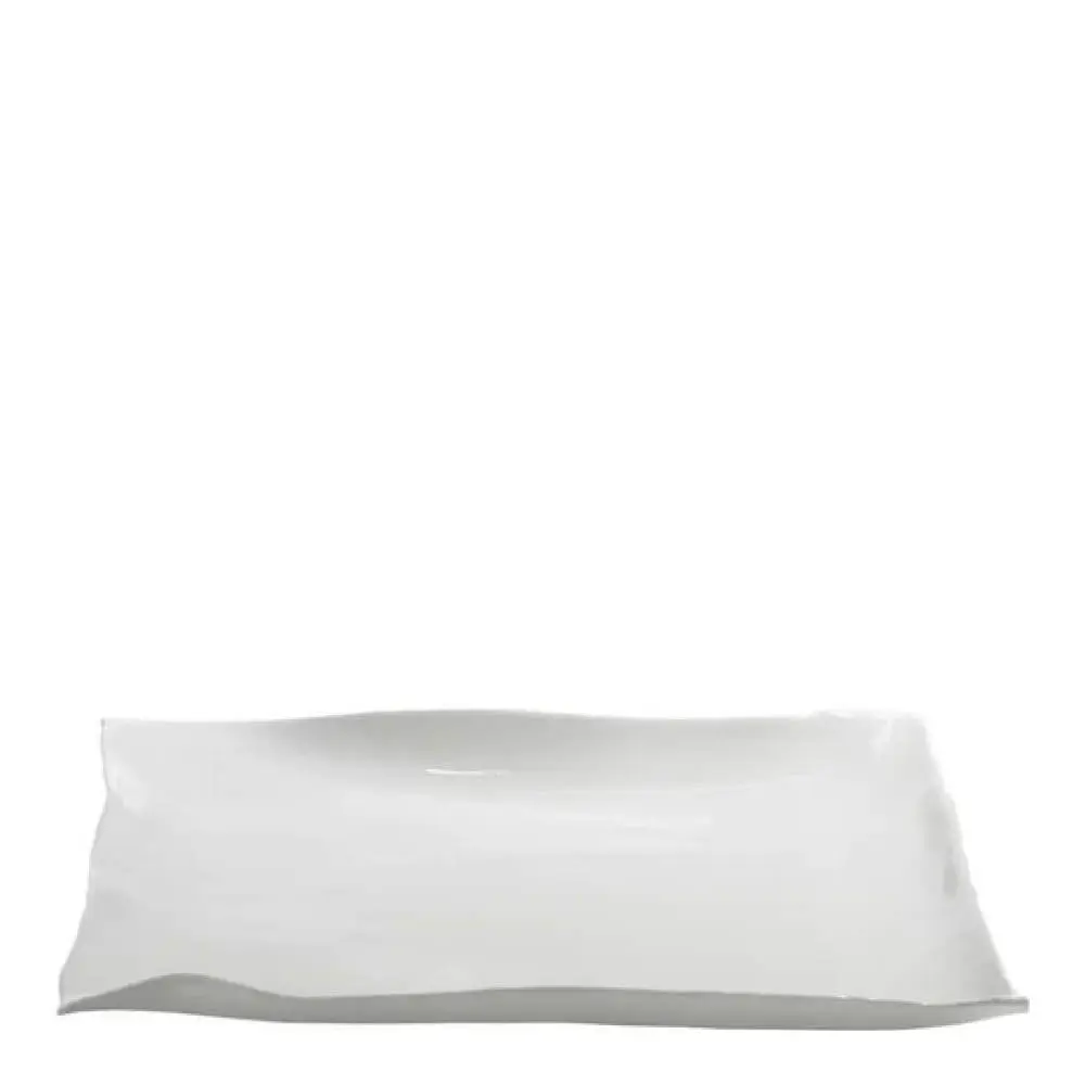 Serax Perfect Imperfections serveringsfat XL 27x27 cm hvit jord