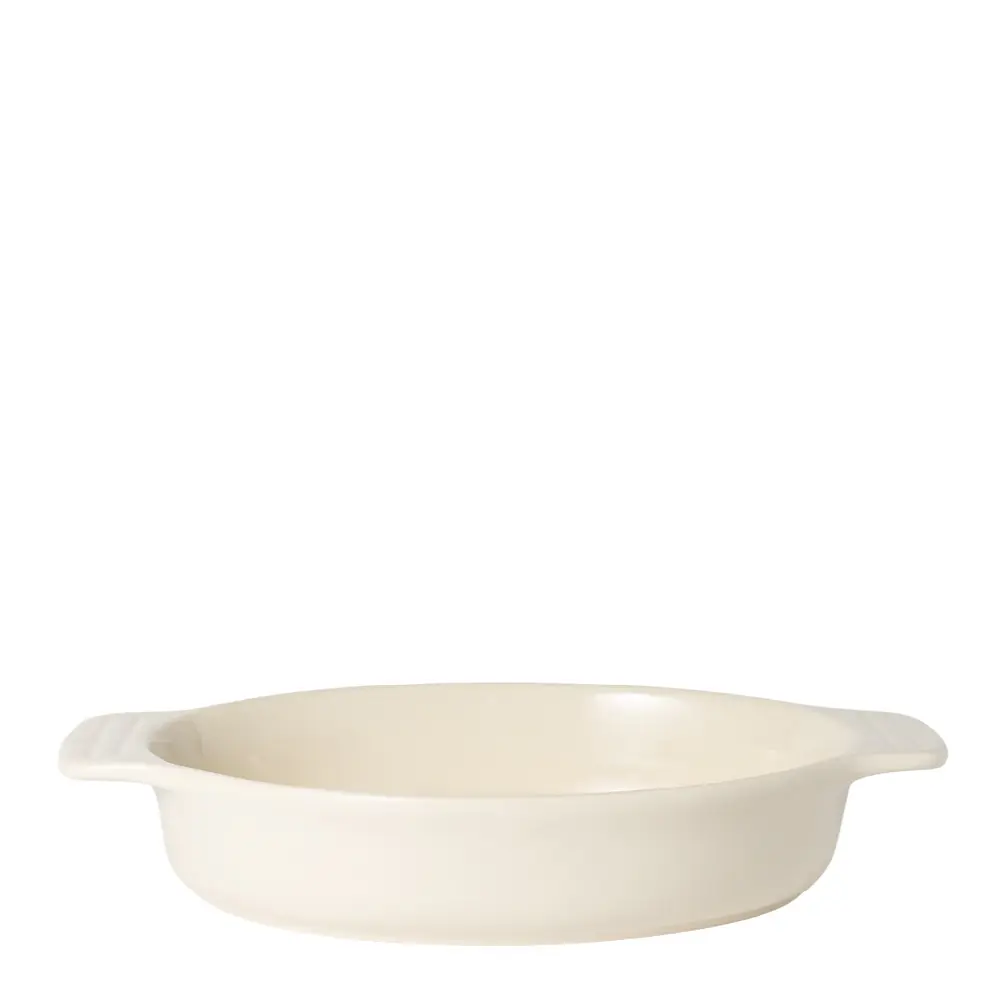 Anders Petter Classic ugnsform 33,5x21 cm oval vit