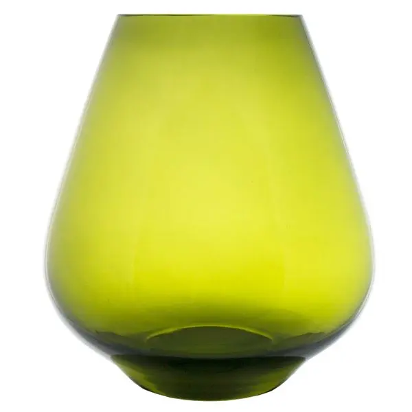 Magnor Rocks stormlykt/vase 22 cm grønn