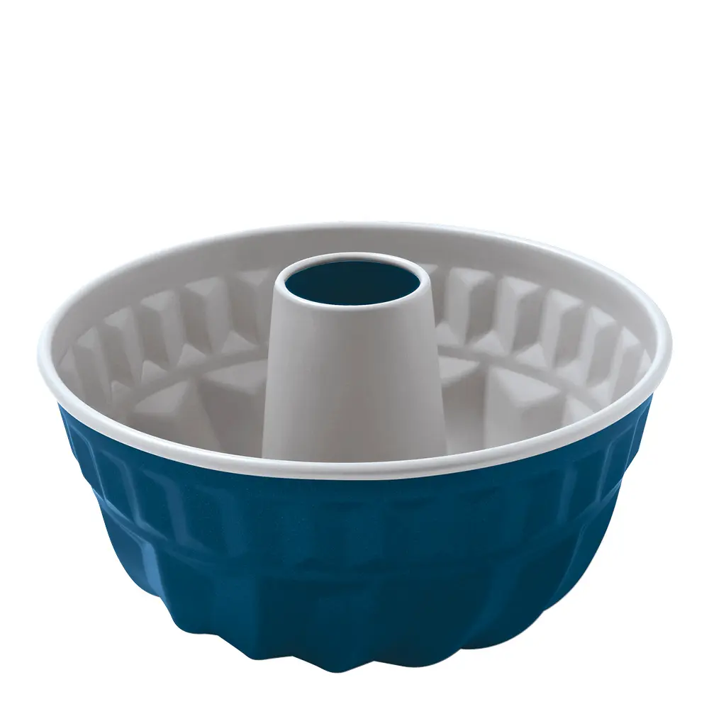Guardini Xbake kakeform mønster og kjegle 23 cm blå