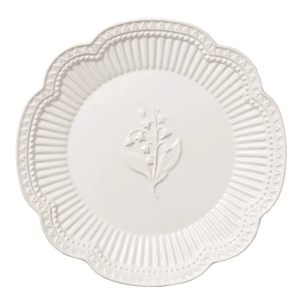 Von Norten Arabelle tallerken 28,5 cm hvit