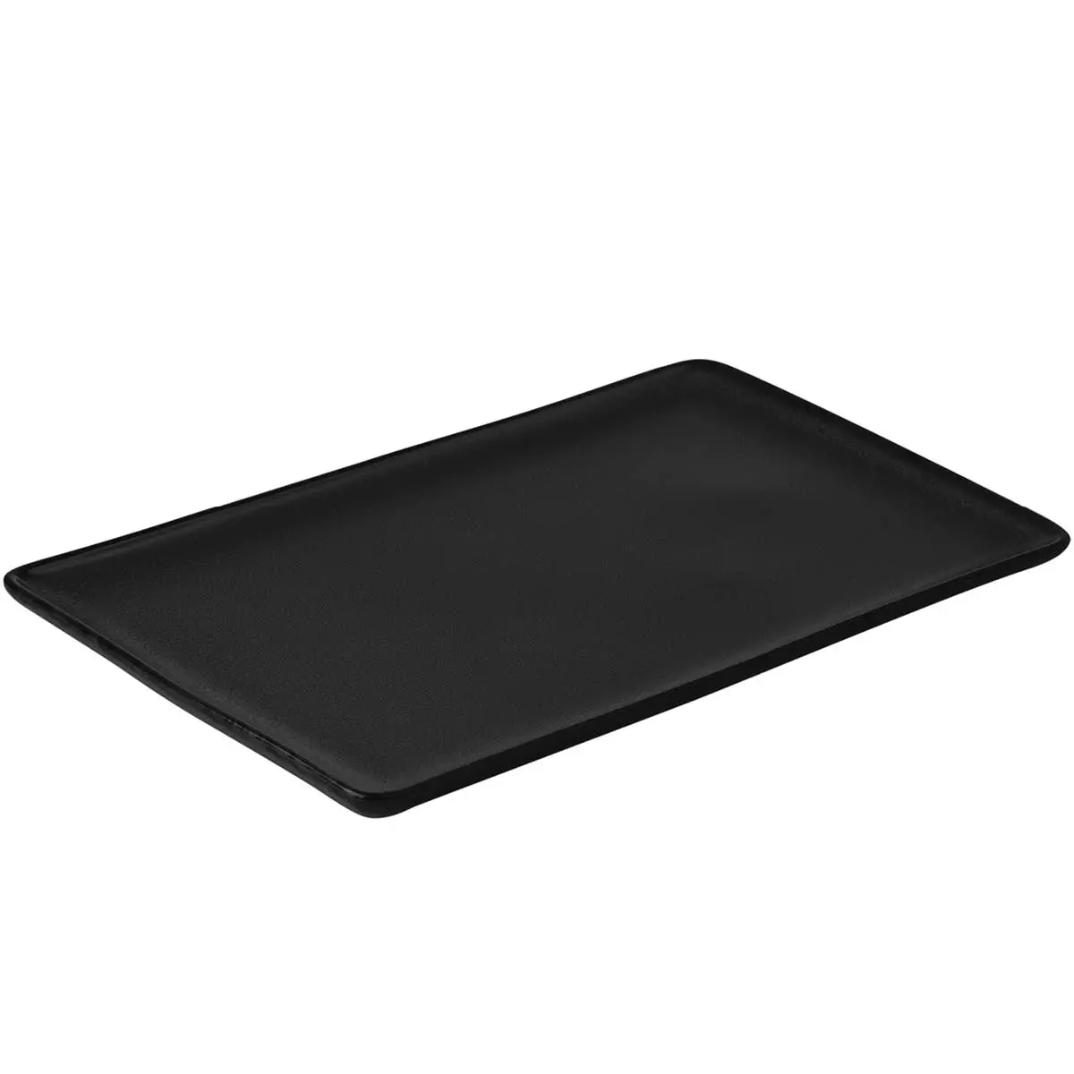 Aida RAW tallerken 31,5x20 cm titanium black
