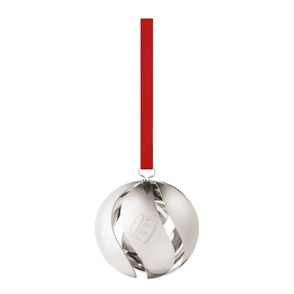 Georg Jensen 2026 julekule 5,5 cm sølv