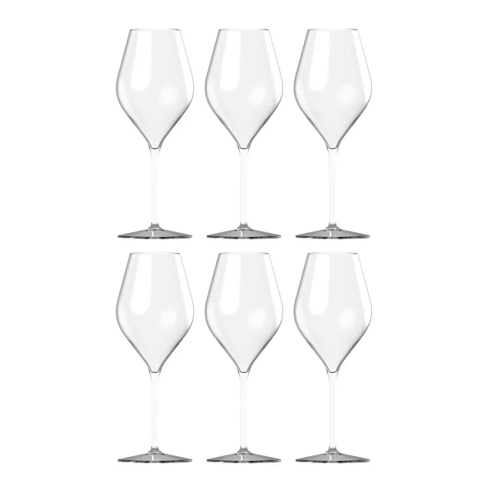 Quattro Supreme champagneglass 38 cl 6 stk tritanplast