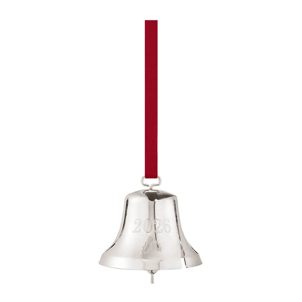 Georg Jensen 2026 juleklokke 5,2 cm sølv