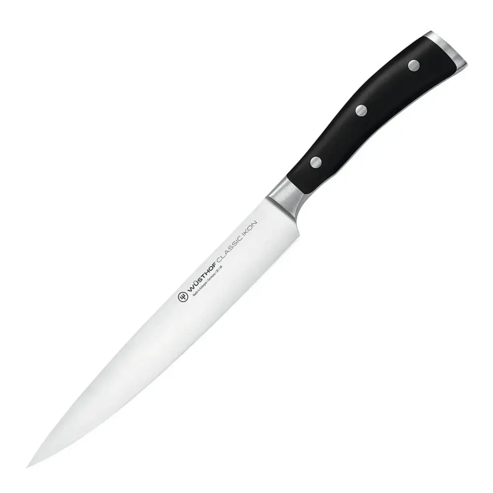 Wüsthof Classic Ikon trancherkniv 20 cm svart