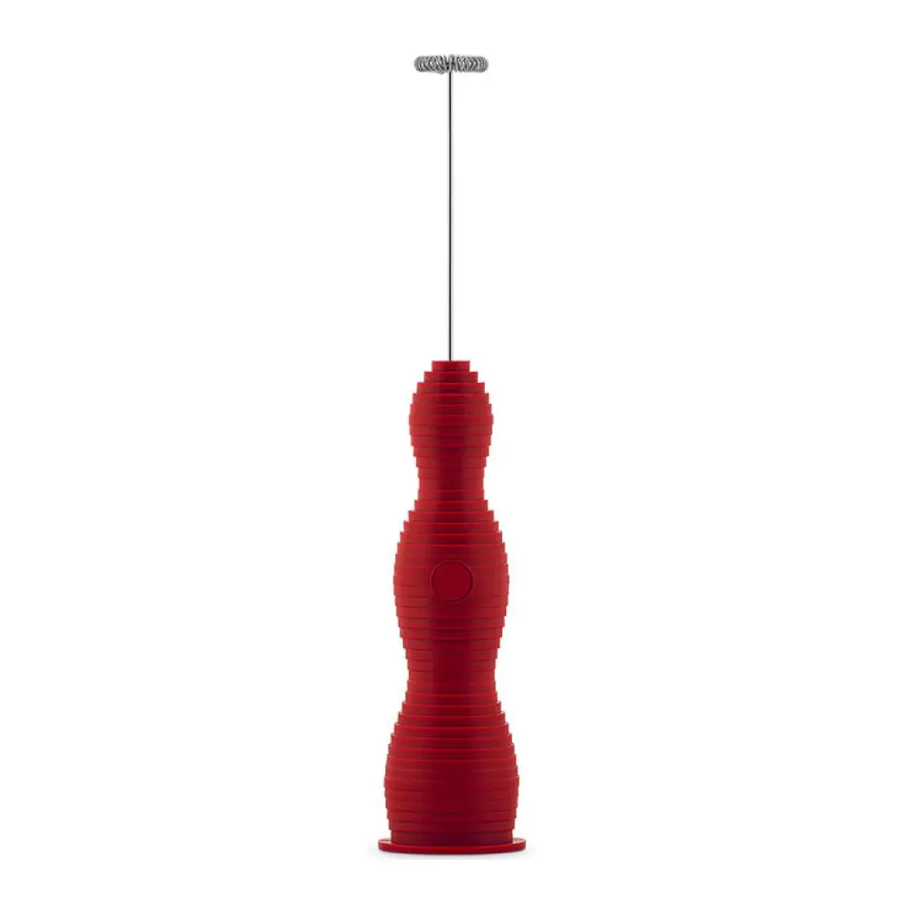 Alessi Pulcina melkeskummer 27,5 cm rød