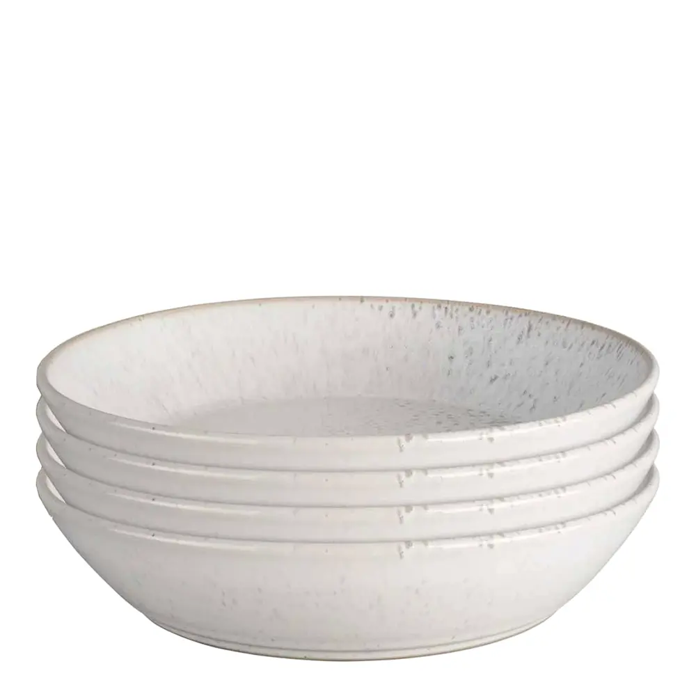 Denby Kiln skål 22 cm 4 stk beige