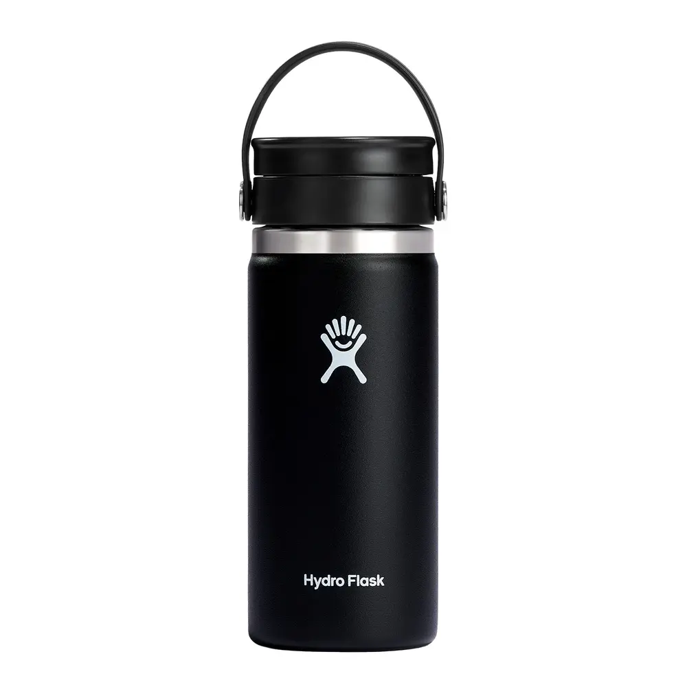 Hydro Flask Svart/hvit/stål